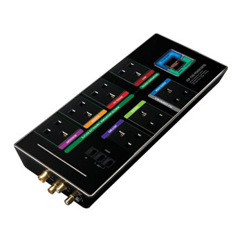 7 Socket Monster 750G PowerCenter V2 PC/AV Surge Protection PDU