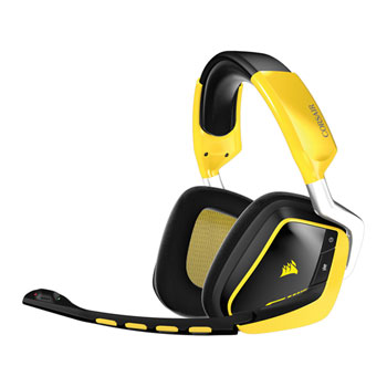 Corsair VOID 7.1 Special Edition RGB USB Wireless PC Gaming Headset Yellow-Jacket