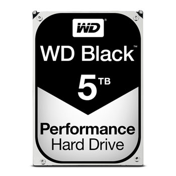 WD Black WD5001FZWX 5TB SATA 3 Performance HDD/Hard Drive