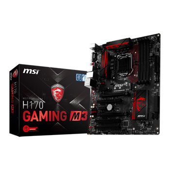 MSI GAMING H170 M3 Skylake ATX Motherboard