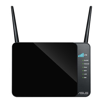 Mini 4G LTE Sim Card WiFi Modem Router with LAN Ports from ASUS 4G-N12 ...