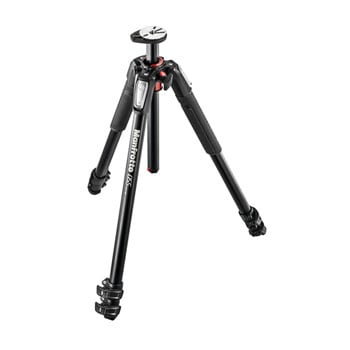 055 Aluminium 3-section Manfrotto tripod with 90° horizontal column system