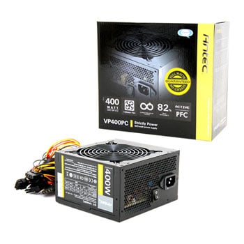 Alimentation ATX 400W Antec VP400PC + Câble secteur & vis - Accessoires informatique