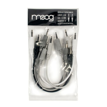Moog 6" Patch Cables, Pack of 5 : image 1