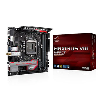 ASUS ROG MAXIMUS VIII IMPACT Mini ITX Gaming Motherboard : image 1