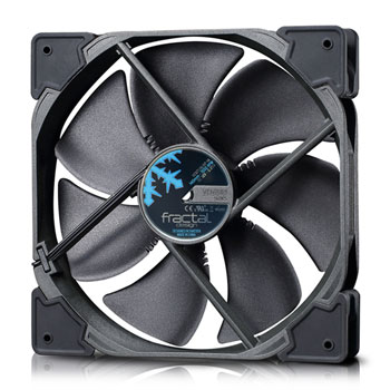 Fractal Design Venturi HP-14 Black PWM Case Fan - 140mm