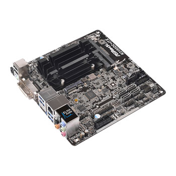 ASRock Quad Core N3150DC-ITX Mini ITX Integrated CPU Motherboard : image 2