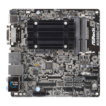 ASRock Quad Core N3150DC-ITX Mini ITX Integrated CPU Motherboard : image 3