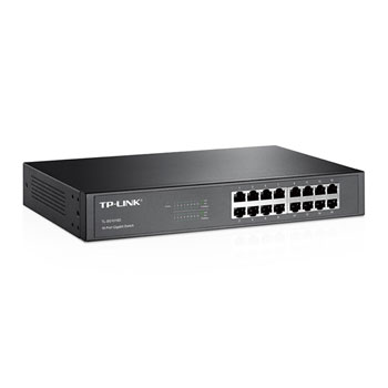 TP-LINK 16-Port Rackmount Unmanaged Gigabit Network/LAN Switch : image 1