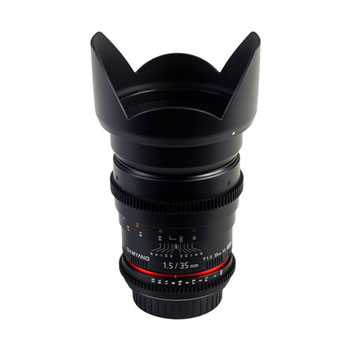 35mm T1.5 VDSLR IUI Lens for CANON Mount from Samyang : image 1