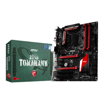 MSI Intel Z170A TOMAHAWK ATX Gaming & OC Motherboard