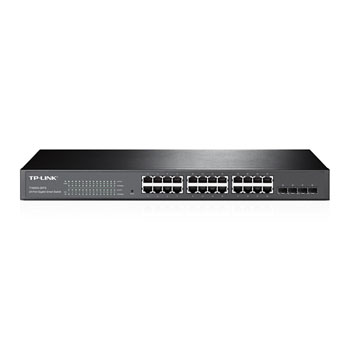TP-LINK 24 Port Gigabit Ethernet + 4 SFP Smart Managed Switch
