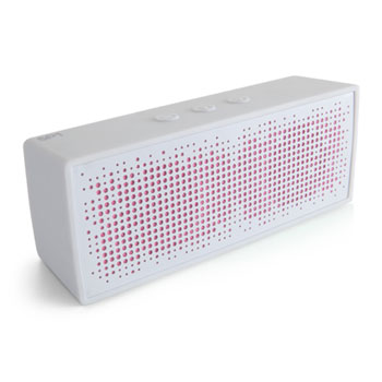 Antec SP1 White Bluetooth Wireless  & Wired Portable Speaker with Mic
