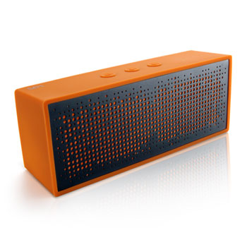 orange portable speaker