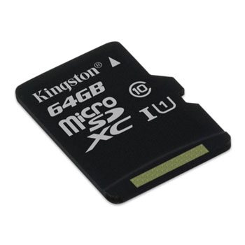 Kingston 64GB Class 10 Micro SD UHS Memory Card : image 2