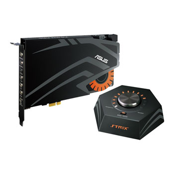 ASUS STRIX RAID DLX PCIe 7.1 Surround Gaming Soundcard with Control Unit : image 1