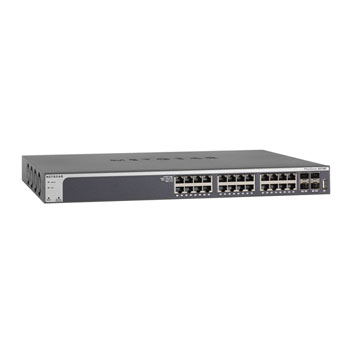 NETGEAR ProSAFE 24 Port 10GbE Ethernet Smart Managed Switch + 4x SFP P