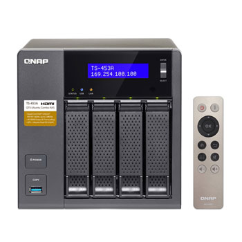 Qnap 4 Bay Desktop NAS with Quad Core CPU + 4x Gigabit LAN : image 2