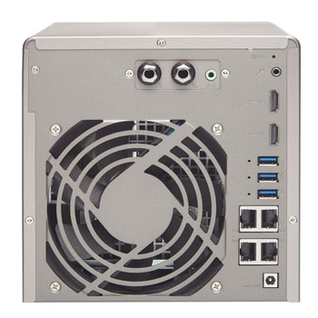 Qnap 4 Bay Desktop NAS with Quad Core CPU + 4x Gigabit LAN : image 3