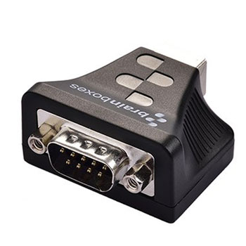Brainboxes 1 Port Ultra RS232 Isolated USB to Serial Adapter : image 3