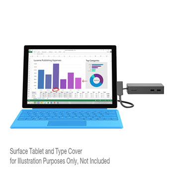 Microsoft Surface Dock for Most Surface Laptops, Tablets & Books : image 4