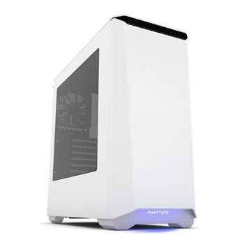 Phanteks White Eclipse P400 Windowed RGB Midi PC Case
