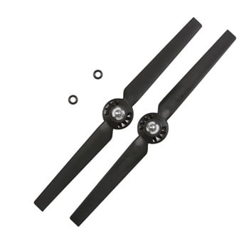 Yuneec TYPHOON Drone Propeller Replacement (A) Clockwise Rotation 2 Pieces In Black : image 1