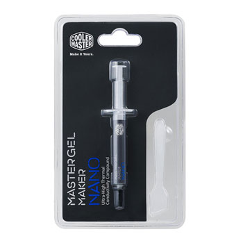MasterGel Maker By Cooler Master, Ultra high performance, Nano Diamond Particles, 4ml, Thermal Paste