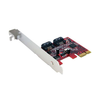 2 Port Dual Profile PCI Express SATA 6Gbps Controller Adapter from StarTech.com