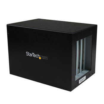 StarTech.com Desktop PCI-E to 4 slot PCI Expansion Bay - Black : image 1