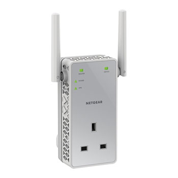 11ac Dual Band WiFi Range Extender Essentials from Netgear EX3800-100UKS