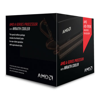 AMD A10 7890K Black Edition APU/CPU with Wraith Cooler LN70149 ...