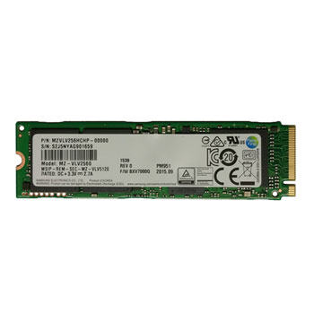 Samsung 256GB PM951 M.2 PCIe NVMe SSD/Solid State Drive