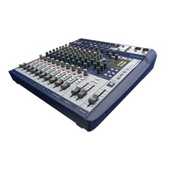 Soundcraft Signature 12 Mixing Desk with a 2-in/2-out USB interface : image 1