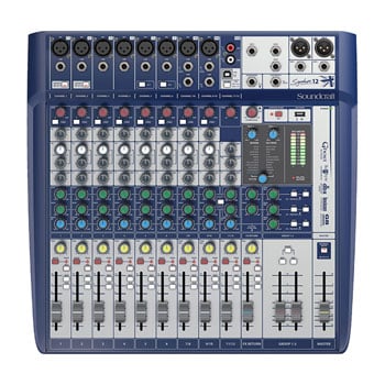 Soundcraft Signature 12 Mixing Desk with a 2-in/2-out USB interface : image 2