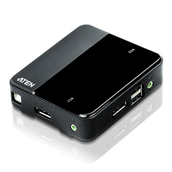 2-Port USB DisplayPort KVM Switch 4K UHD Supported from ATEN : image 1