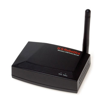 US Robotics Wireless Printserver 805421