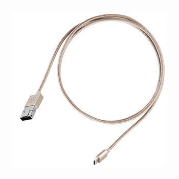 2 in 1 Micro-USB combo USB-A to Micro-B cable from Silverstone SST-CPU02G : image 1