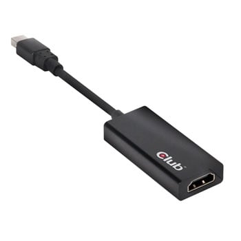 Mini DisplayPort 1.2 to HDMI 2.0 4K/UHD 60Hz Active Adapter from Club3D