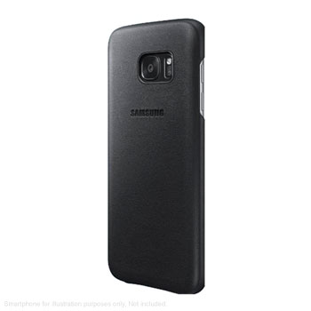 Galaxy S7 Leather Cover Black from Samsung LN70986 - EF-VG930LBEGWW | SCAN UK