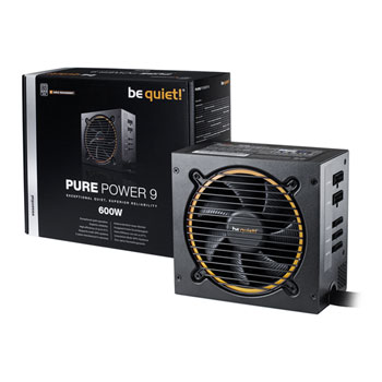 be quiet 600 Watt Pure Power 9 Semi Modular PSU/Power Supply : image 1