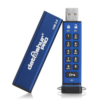 iStorage 16GB USB Encrypted PIN Activated Flash Pen Drive : image 2