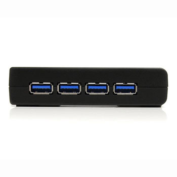 StarTech.com 4 Port Black SuperSpeed USB 3.0 Hub : image 2