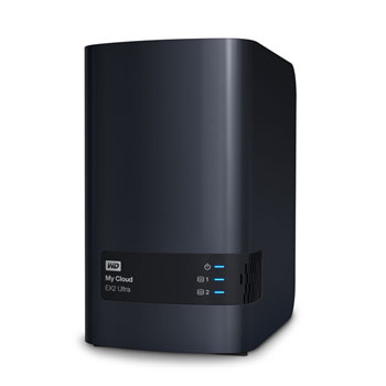 WD 8TB My Cloud EX2 Ultra Desktop NAS with GbE and USB 3.0 LN71340