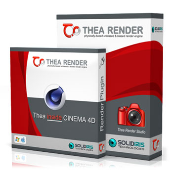 Thea Render Cinema4D Studio/Plugin Standard Software License : image 1