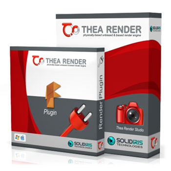 Thea Render Fusion 360 Studio/Plugin Standard Software License : image 1