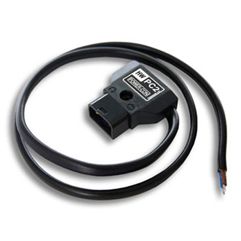 Hawkwoods PC-2 - 50cm Power-Con 2-pin Plug (male) - Bare Ends (1A Cable) : image 1