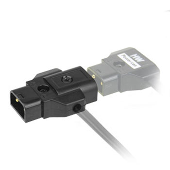 Hawkwoods PCX-4 - 45cm Power-Con 2-pin Plug & Socket (male & female) - Hirose 4-pin (male) : image 1