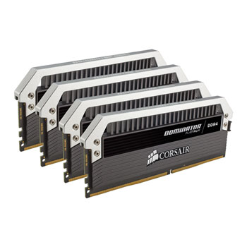 Corsair 32GB Dominator Platinum DDR4 3000MHz RAM/Memory Kit 4x 8GB : image 1