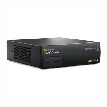 MultiView 4 Monitor any combination of SD, HD and Ultra HD sources from Blackmagic Design